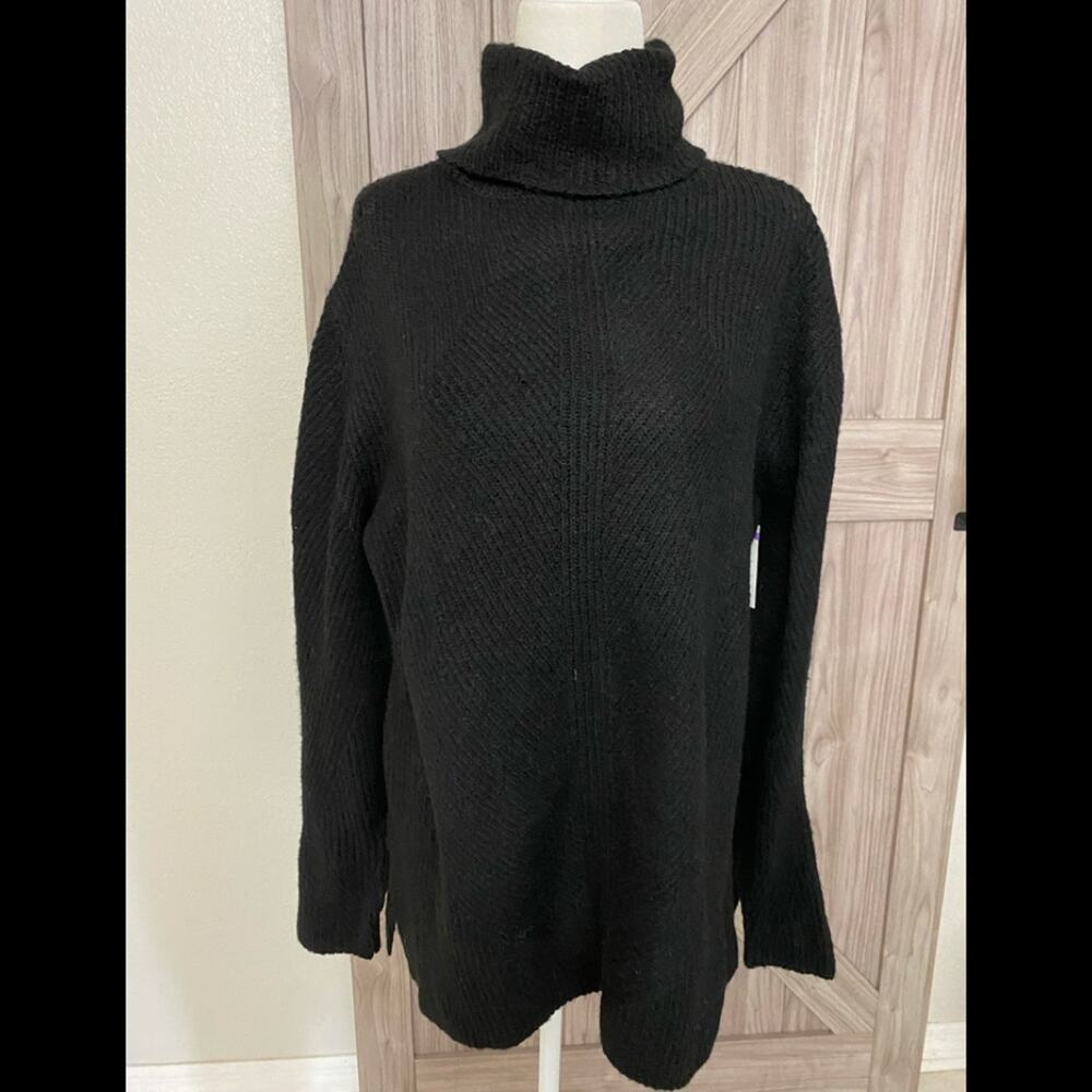 NWT sweet Romeo black turtleneck sweater